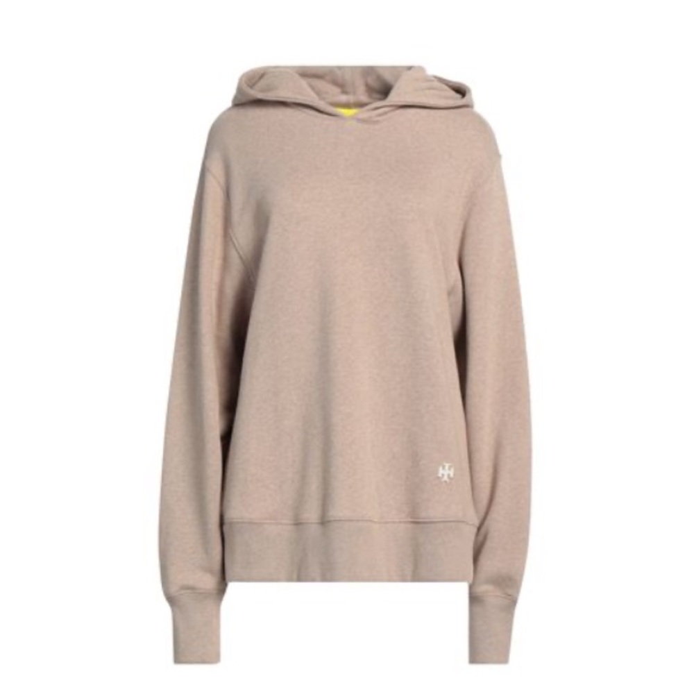 Tory Burch Tory Sport French Terry Melange Hoodie